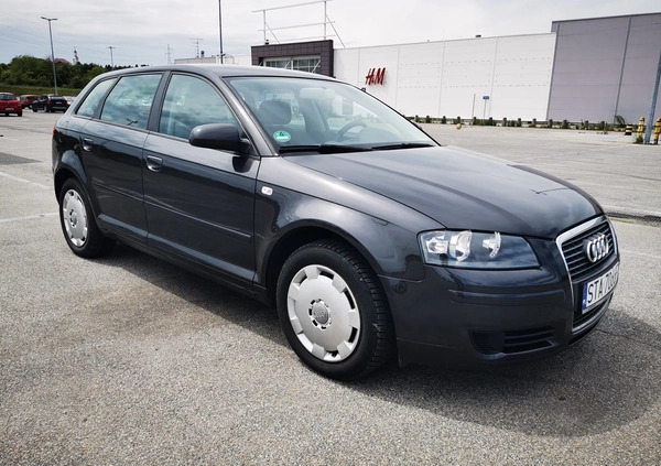 Audi A3 cena 21900 przebieg: 209000, rok produkcji 2008 z Miechów małe 301